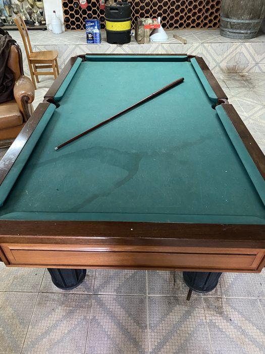Mesa Snooker com tacos