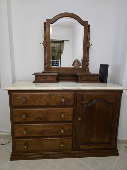 FEIRA DOS MÓVEIS 3 – Liquidação Total – QUARTO de Casal Vintage COMPLETO!