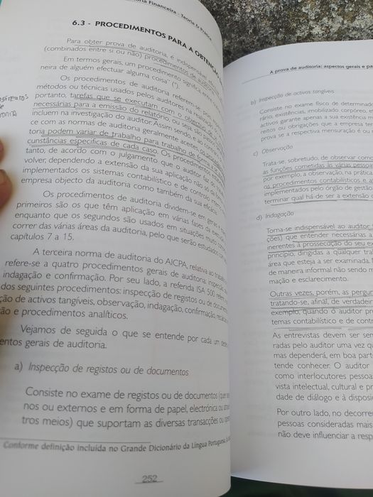 Auditoria Financeira - Teoria e Prática de  Carlos Batista da Costa 8° edição livro - oferta dos portes de envio