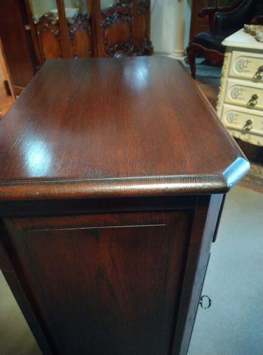 Dębowa komoda szafka lite drewno