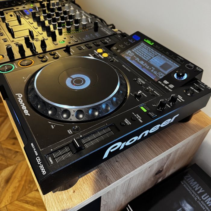 2x CDJ2000 + DJM800 konsola DJ Pioneer (mozliwa zamiana na nexus)