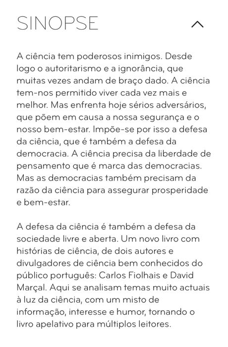 “A Ciência e os Seus Inimigos”, Carlos Fiolhais e David Marçal