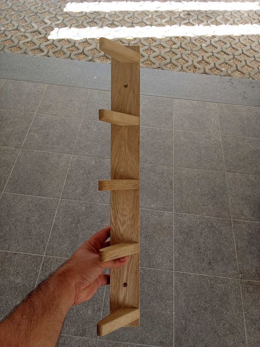 Bengaleiro de parede em carvalho