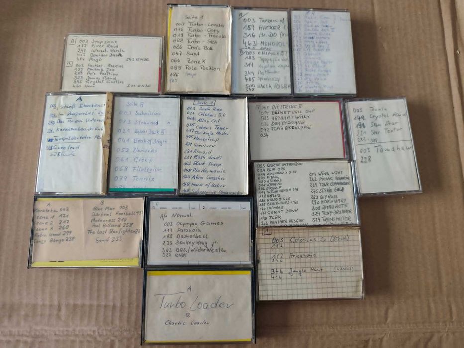 14 Kaset do ATARI XE