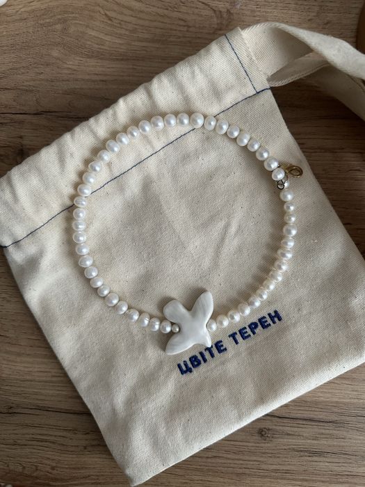 Намисто пташка «Цвіте терен»