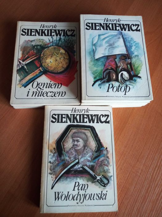 Henryk Sienkiewicz, Potop, Ogniem i mieczem, Pan Wołodyjowski