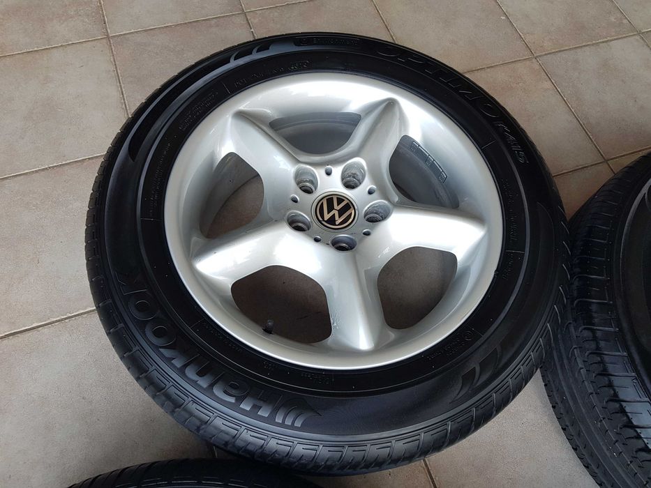 Koła felgi do VW Transportera T5 T6 Caravelle 7,5x17 et40 5x120 opony Hankook 225/60/17 7-7,5mm Multivan