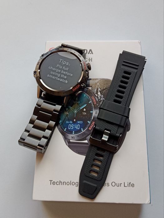 Nowy Smartwatch Funkcja Dzwonienia Bransoleta + Pasek Gratis