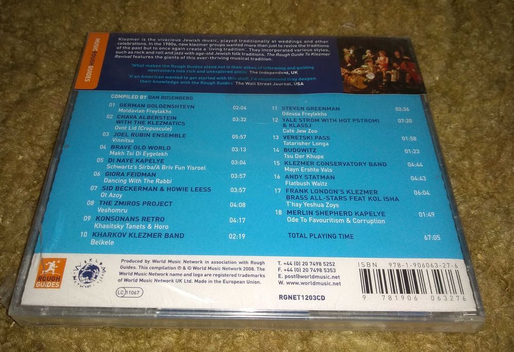 The Rough Guide To Klezmer Revival / PC / FOLIA /