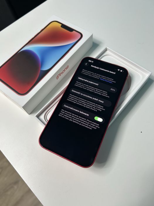 IPhone 14 • 128GB • 85% • Etui • Zadbany