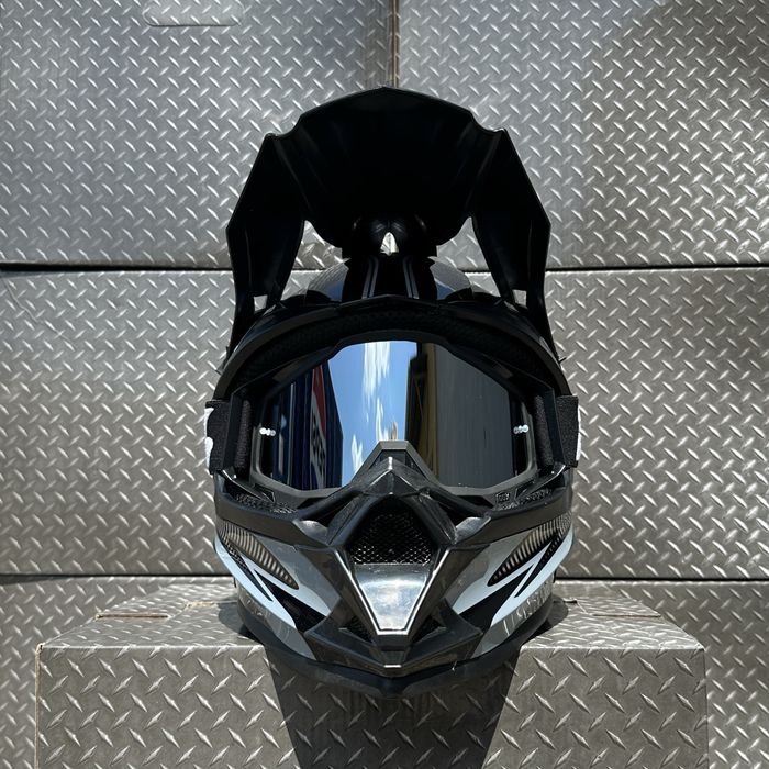 Мото шлем эндуро EDX / Ендуро шолом / Мото шолом кроссовий