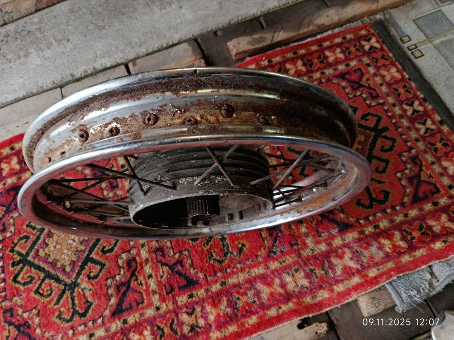 Колесо на мото иж без резины