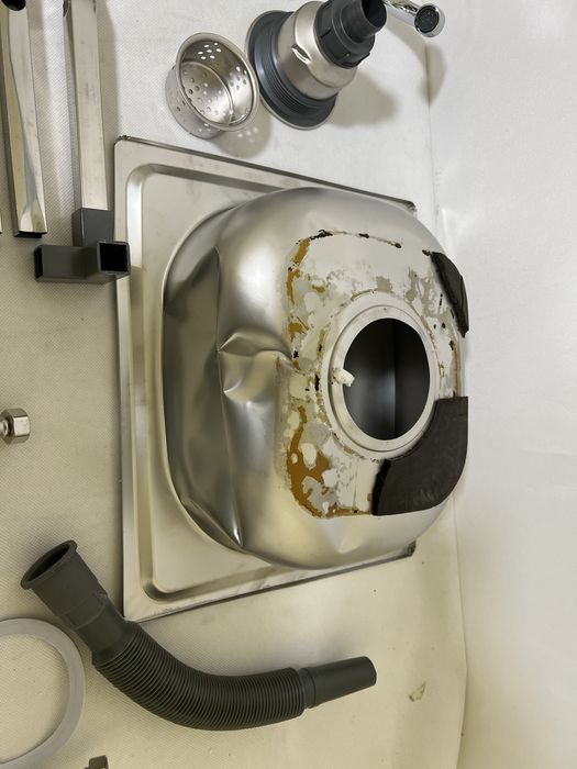 zlew wpuszczany 1-komorowy