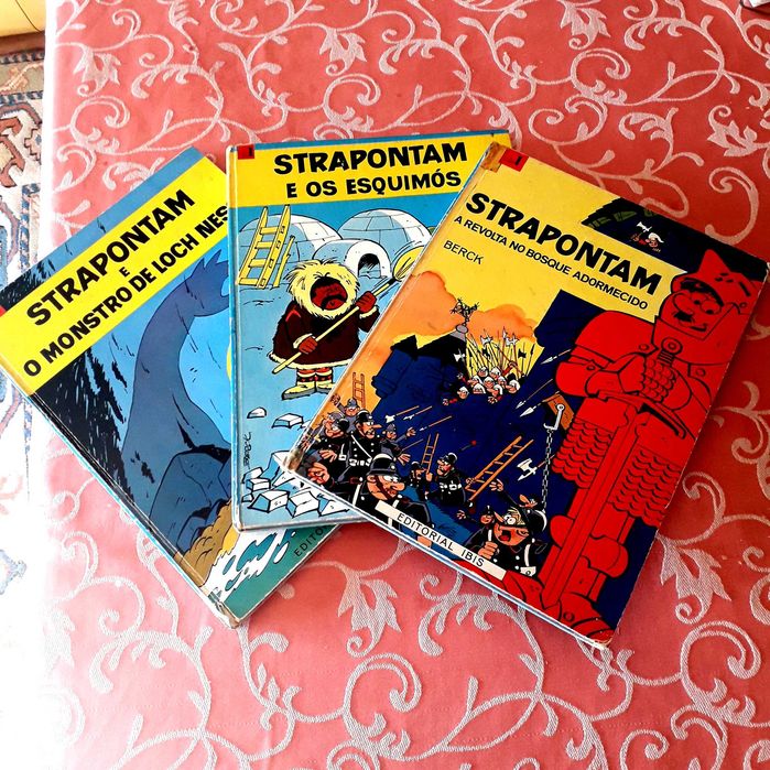 Livros BD - Berck - Strapontam - Editorial Ibis Lda. 1965/68