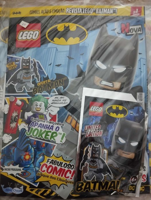 Revista LEGO Batman Batman com Bat-a-Rang 211901