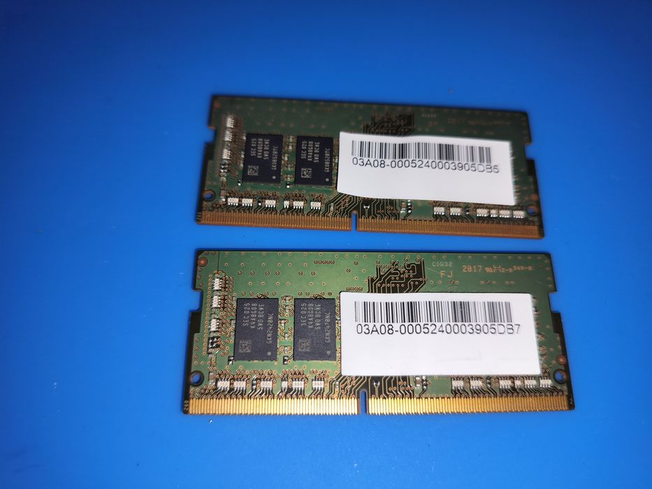 Комплект оперативної пам'яті DDR4 16gb 2х8 3200 MHz Samsung SO-DIMM