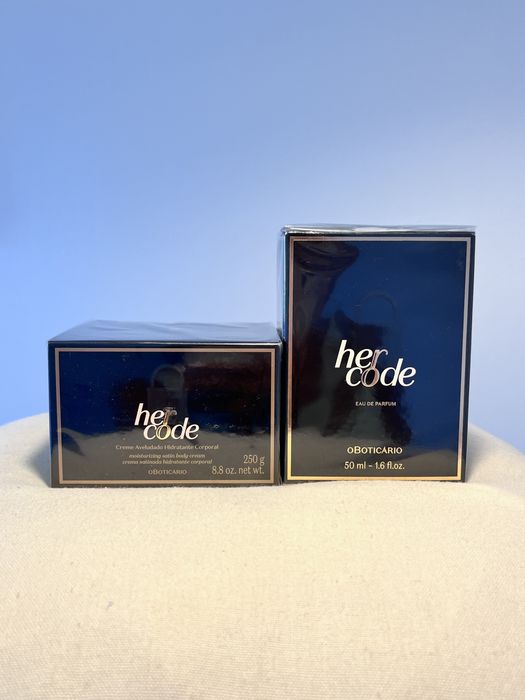KIT Her Code - Perfume e Creme (O Boticário)