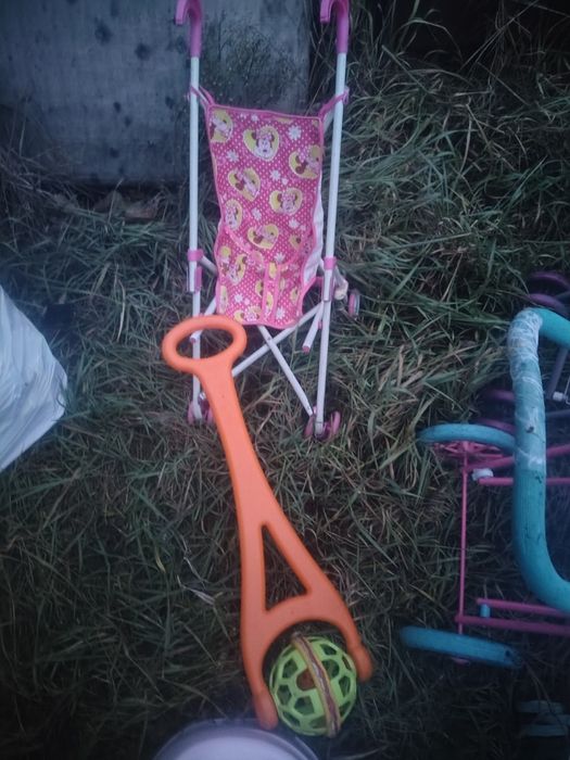 Разные игрушки для девочек, коляски, велосипед