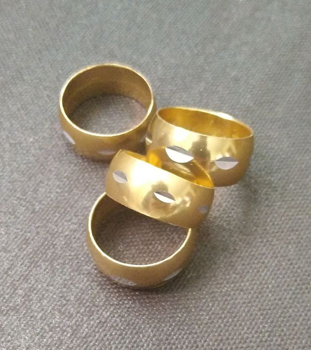 Кольца алюминий винтаж