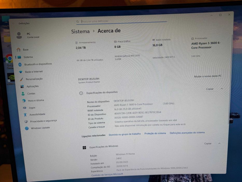 Setup Gaming Completo — RTX 2070 Super —  Pronto a JOGAR!