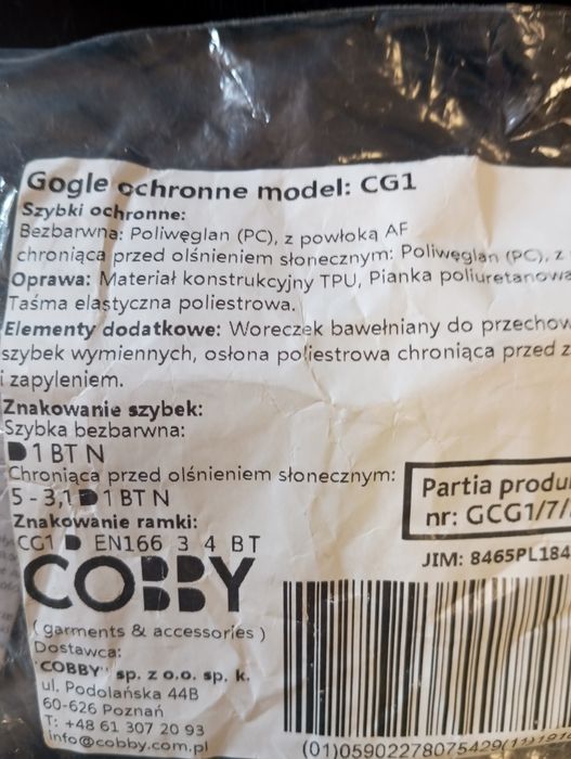 Gogle wojskowe ochronne okulary taktyczne