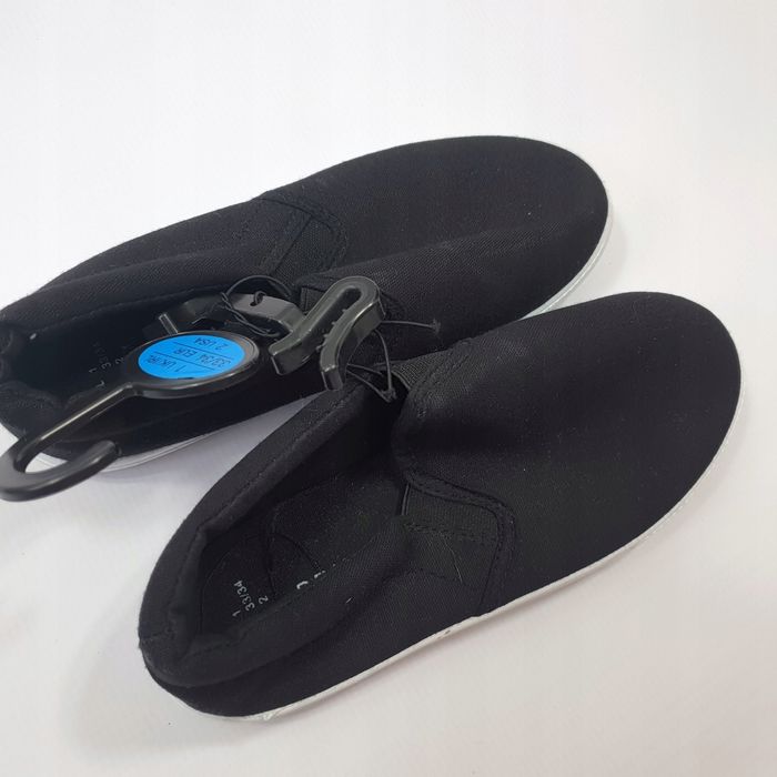 Primark Tenisówki Trampki Czarne 33/34