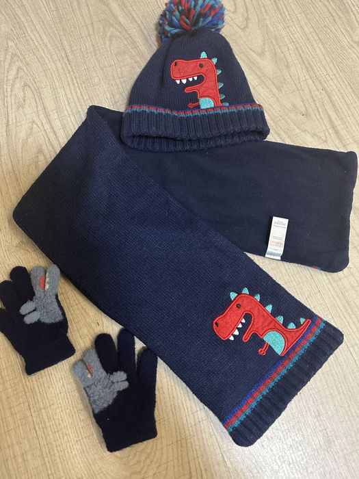 Набір шапка шарфик рукавички george 12-24 міс.