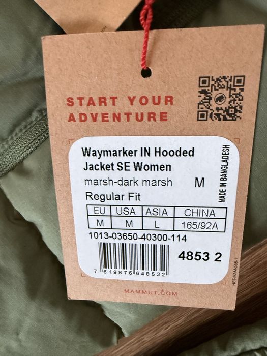 Kurtka Puchowa Mammut Waymaker M i L nowa