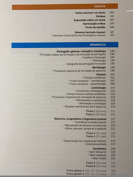 Livro de preparação para exame Português 12.º ASA