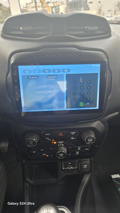 Rádio Jeep Renegade Android 13 com GPS