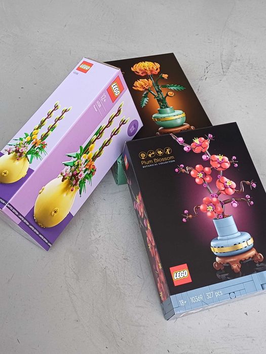 LEGO Botanical Collection Sets 10368 + 10369 + 40588