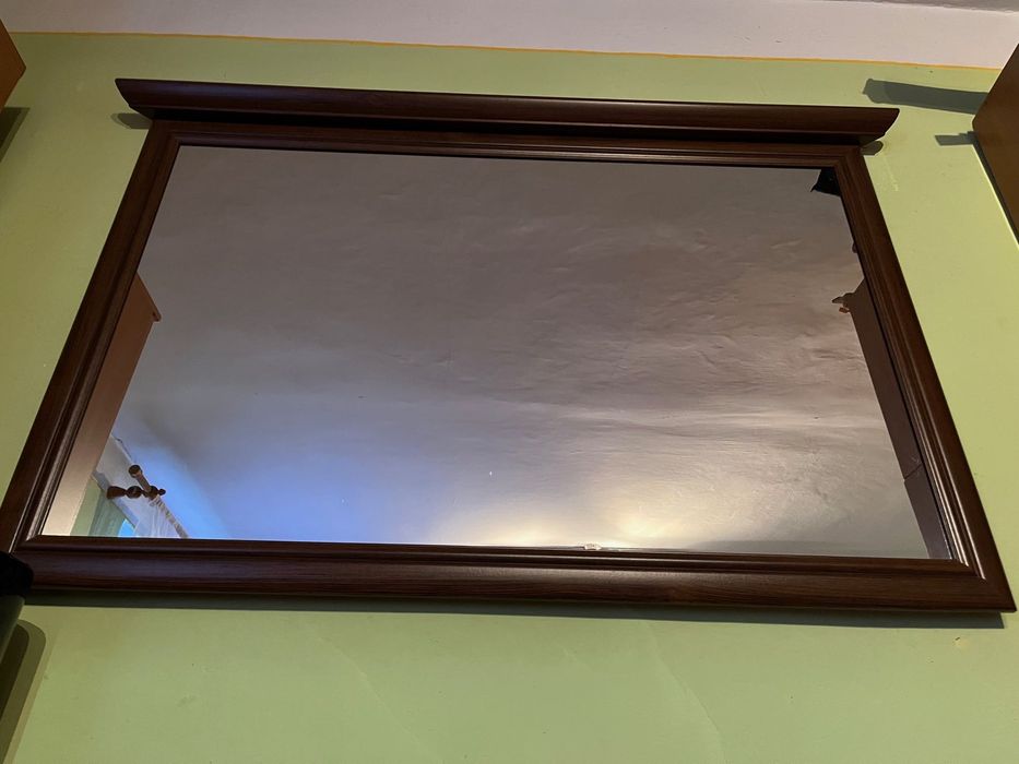 Lustro duże w ramie 120X80