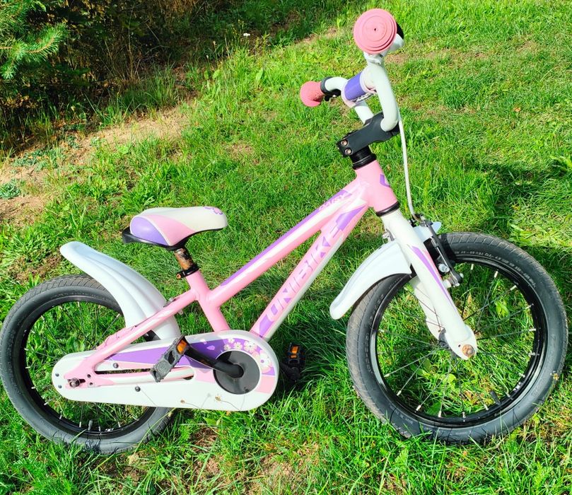 Rower dziecięcy Daisy Unibike 16 cali różowy