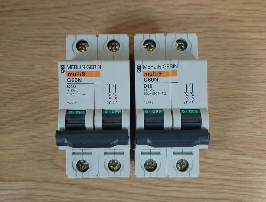 Автомат постійного струму 2A  DC 250V 2P Merlin G/Schneider Electric