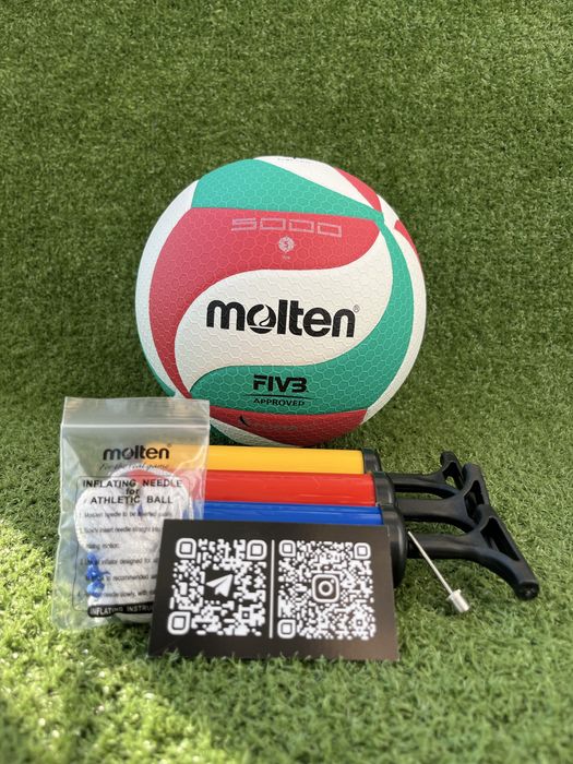 АКЦІЯ, Нові, професійні волейбольні мячі Molten v5m5000 + подарок
