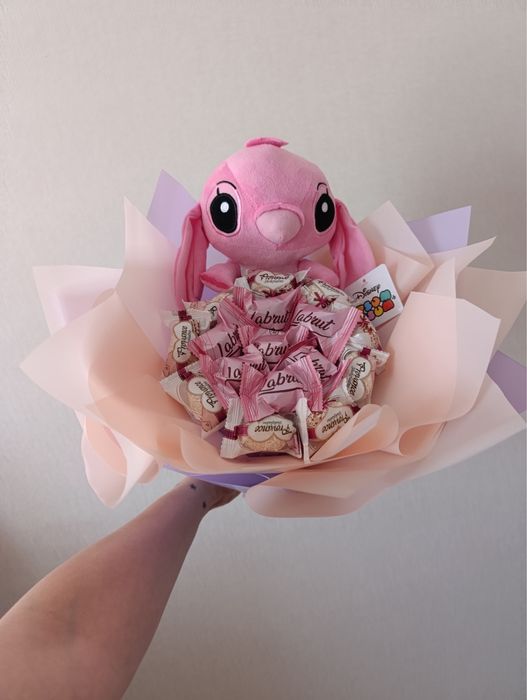 Мягкая игрушка Стич стичь и ангел / мʼяка іграшка Стіч стічь та енджел