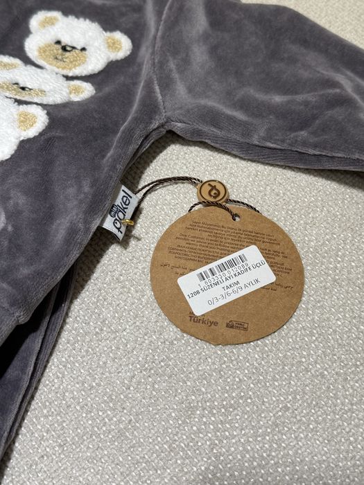 Велюровий костюм 6-9 міс 74 розмір