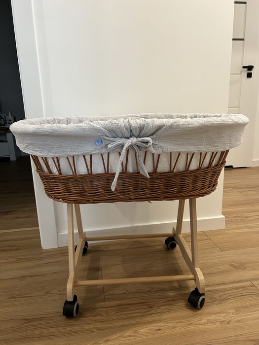 Kosz Mojżesza wiklinowy