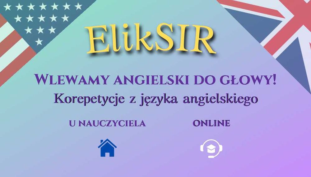 Skuteczne korepetycje z języka angielskiego - od 75zł/godzinę