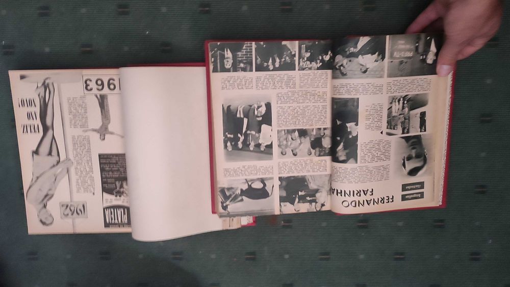 28 Revistas Plateia encadernadas em 2 volumes