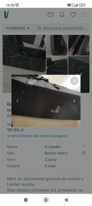 Gondola X-lander double bliźniaczy rok po roku