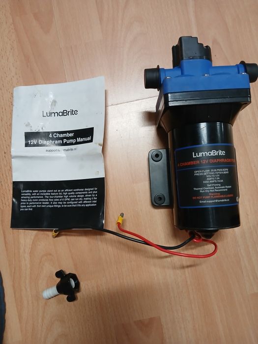 Pompa wodna 12v nieużywana