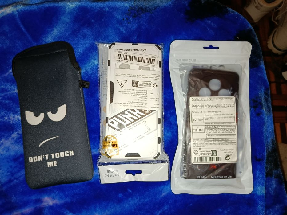 Duas capas personalizadas para Redmi 14c + Bolsa