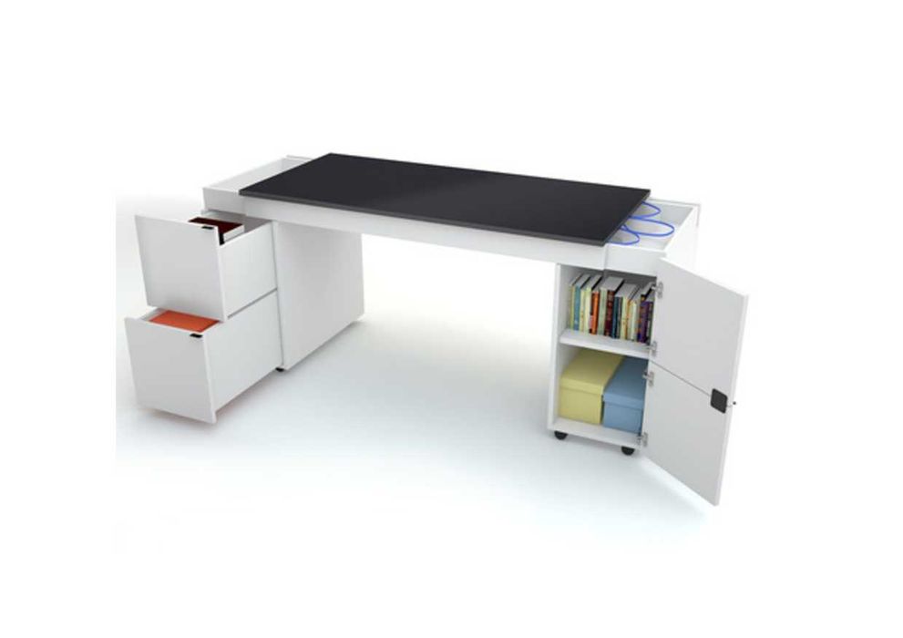 Стіл "Трансформер" (з чорною стільницею) Vox