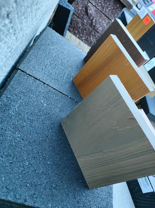 Deska tarasowa decha na pomosty pełna kompozyt kładka deski drewno