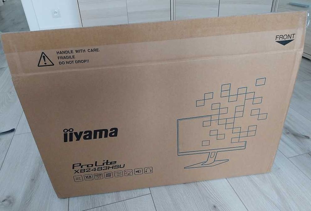 Iiyama XB2483HSU-B3 HDMI DP USB Pivot 75Hz FullHD AMVA+