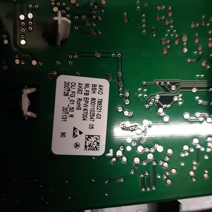 Moduł z ramką pralki Bosch seria4