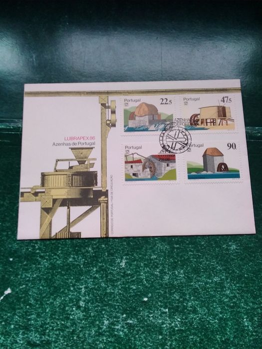 1986 FDC Lubrapex 86 Azenhas MNH **