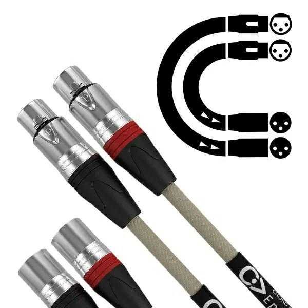 Chord  EPIC X - Interkonekt  XLR - 1,5M