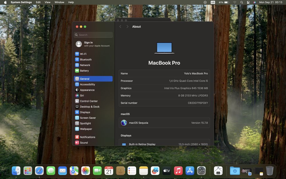 Macbook Pro 2020
